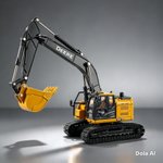 Imagen de Excavadora John Deere 345 P-Tier a escala 1:50 Prestige