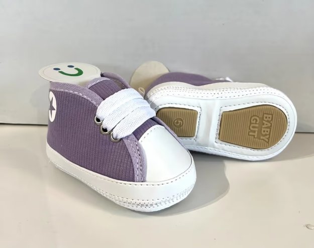 Imagen de Zapatos Champion Calzado Bebes Algodón Pie Goma Baby Gut - Violeta - Liso