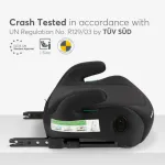 Imagen de Booster con isofix i-Tip 2 Negro (125-150 cm))