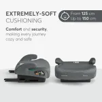 Imagen de Booster con isofix i-Tip Gris oscuro (125-150 cm)
