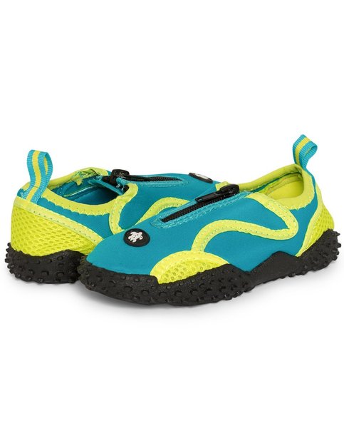 Imagen de Zapatos Accesorios Playa Tela Goma Antideslizante Turquesa/Lima