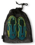 Imagen de Zapatos Accesorios Playa Tela Goma Antideslizante Turquesa/Lima