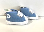 Imagen de Zapatos Champion Calzado Bebes Algodón Pie Goma Baby Gut  Celeste