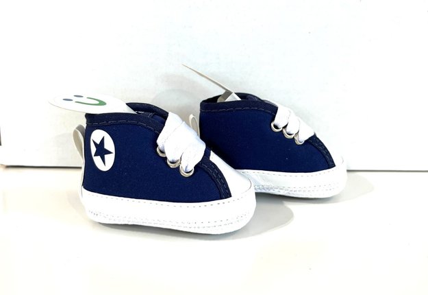 Imagen de Zapatos Champion Calzado Bebes Algodón Pie Goma Baby Gut-azul