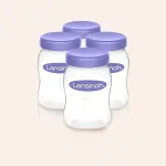 Imagen de Packx4 Frascos Almacenamiento leche materna