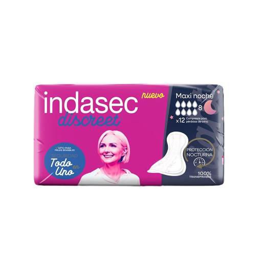 Imagen de INDASEC APOSITOS MAXI NOCHE X 12 3822018