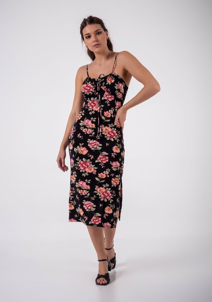 Imagen de VESTIDO LARGO FLOREADO