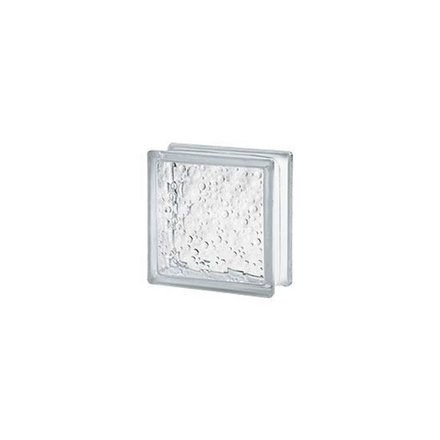 Imagen de Ladrillo vidrio 19 x 19 x 08 cm burbuja