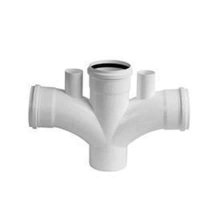 Imagen de Ramal doble j. elastica 87 30 m-h c/vent. 110x110mm cod. 26034639