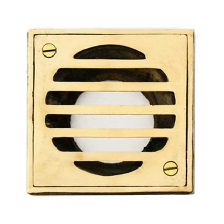 Imagen de Reja para piso 8 x 8 caja plomo bronce pulido Fund. Fund. DELTA 1