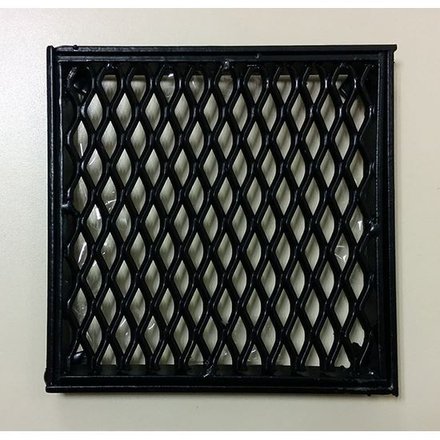 Imagen de Rejilla cónica p/piso metal desplegado 15x15cm EL SIMÉTRICO