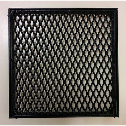 Imagen de Rejilla cónica p/piso metal desplegado 25x25cm EL SIMÉTRICO