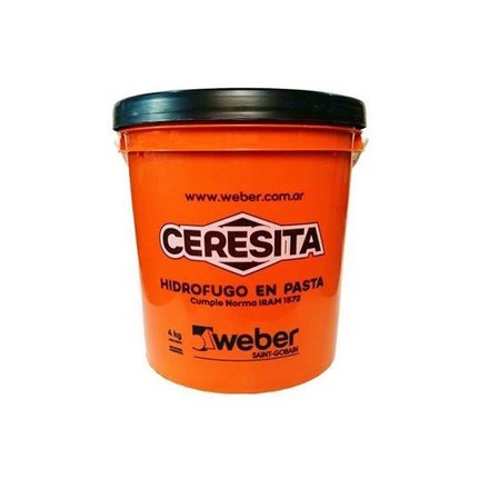 Imagen de Hidrófugo en pasta CERESITA x _4 kg.