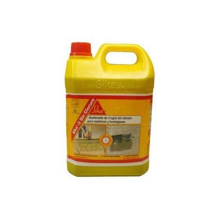 Imagen de SIKA 3 sin cloruro 6kg. (acelerante fragüe p/mortero y hormigón)
