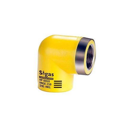 Imagen de Codo 90º con inserto H SIGAS Thermofusión 40mm x 1 1/4"