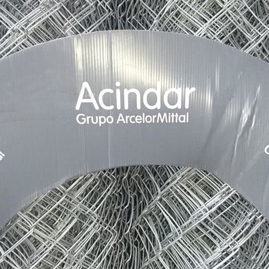 Imagen de Tejido romboidal ACINDAR 125cm 63mm  alamb. nro. 14 15mt.