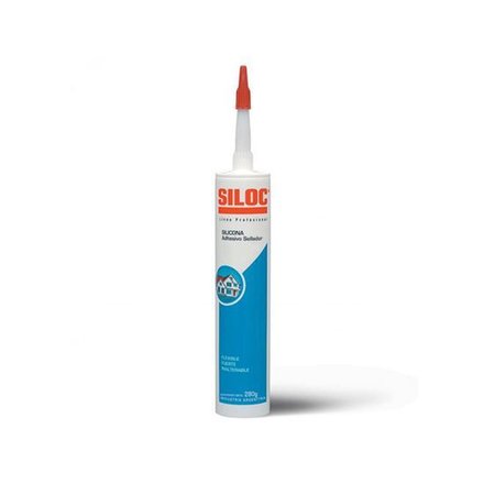 Imagen de Sellador 280 grs. BLANCO de silicona 100% Siloc