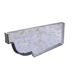 Imagen de Tapa para canaleta moldura 15cm en chapa galv.30 izq.