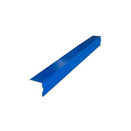 Imagen de Cenefa chapa prepintada nº 25 NIMAT 40.2cm x 2.44m Azul Milenium