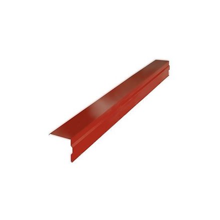 Imagen de Cenefa chapa prepintada nº 25 NIMAT 40.2cm x 2.44 Rojo Teja