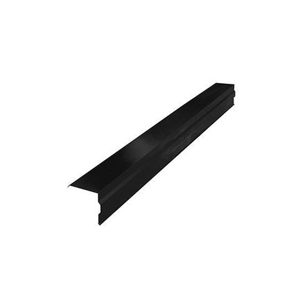 Imagen de Cenefa chapa prepintada nº 25 NIMAT 40.2cm x 244cm Negro Grafito