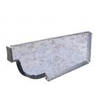 Imagen de Tapa para canaleta moldura 15cm en chapa galv.30 izq.