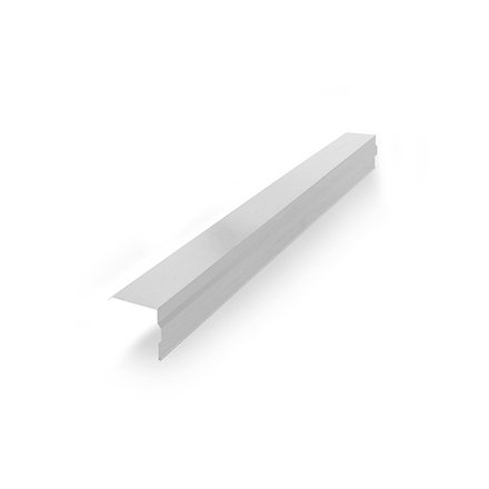 Imagen de Cenefa chapa prepintada nº 25 NIMAT 40.2cm x 2.44m Blanco Nieve