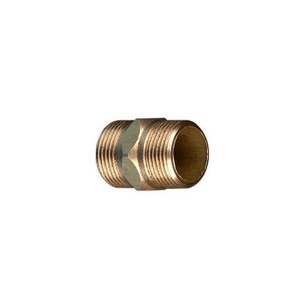 Imagen de Rosca con tuerca bronce rosca M-M diám. 19 mm