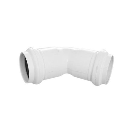 Imagen de Codo PVC TIGRE J. Elástica 45º HH 50 mm 26030641