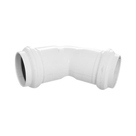 Imagen de Codo PVC TIGRE J. Elástica 45º HH 63 mm 26030650