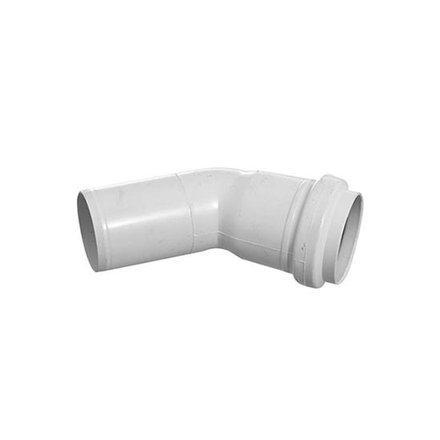 Imagen de Codo PVC TIGRE J. Elástica 45º MH 40 mm 29801002