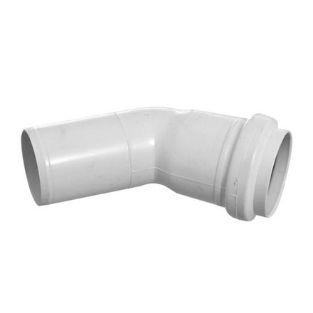 Imagen de Codo PVC TIGRE J. Elástica 45º MH 110 mm 29800494