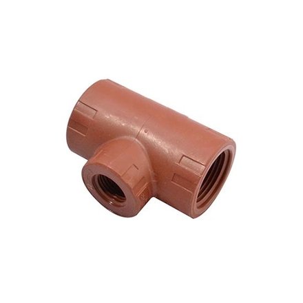 Imagen de Tee poliprop. diám 19 x 13 x 19mm rosca HHh