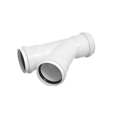 Imagen de Ramal PVC TIGRE J. Elástica 45º HH 110 x 110 mm 234110
