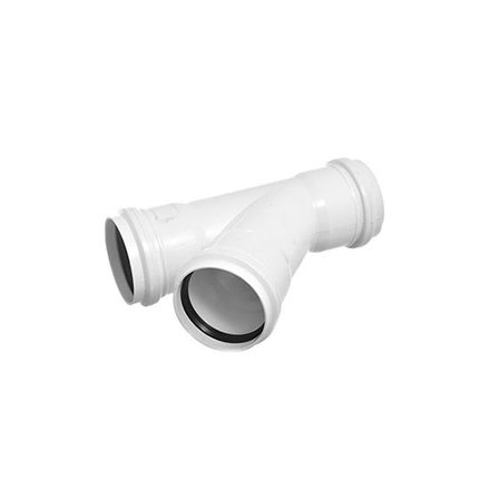Imagen de Ramal PVC TIGRE J. Elástica 45º HH 50 x 50 mm 234050