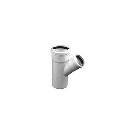 Imagen de Ramal PVC TIGRE J. Elástica 45º MH 110 x 63 mm 235112