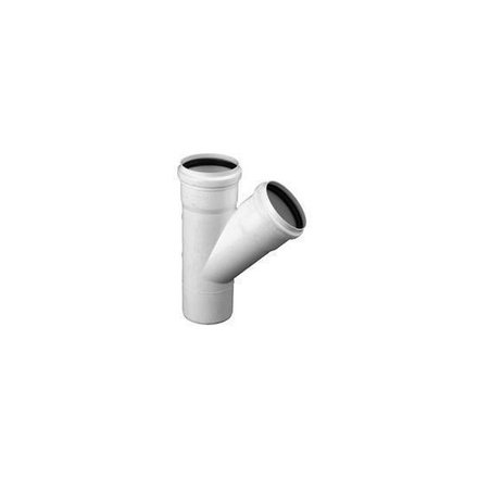Imagen de Ramal PVC TIGRE J. Elástica 45º MH 110 x 110 mm 233110