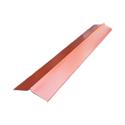 Imagen de Caballete chapa prepintada nº 25 NIMAT 40cm x 2.44m Rojo Teja
