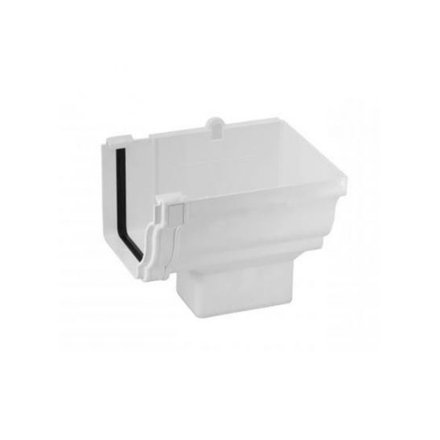 Imagen de Embudo derecho  canaleta PVC  Aquapluv Style  TIGRE