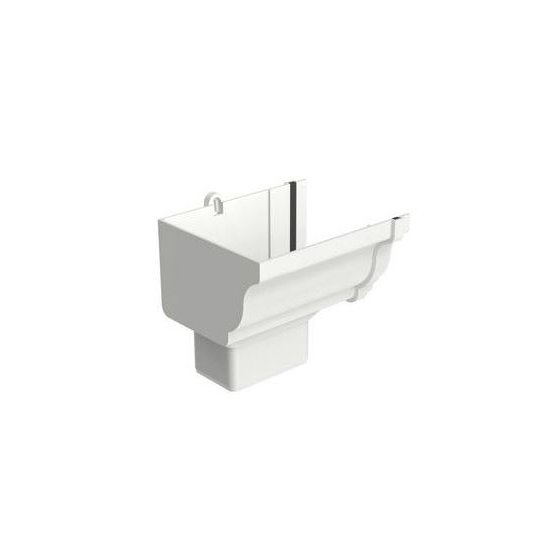 Imagen de Embudo izquierdo  canaleta PVC  Aquapluv Style  TIGRE
