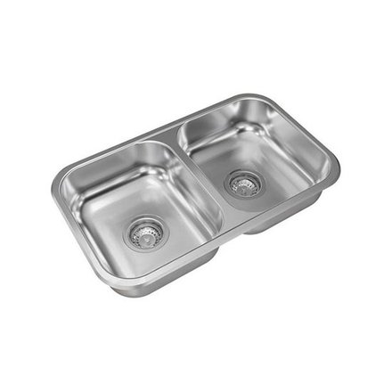 Imagen de Pileta JOHNSON acero 304 DOBLE C 28 59x34x15 -SC
