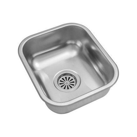 Imagen de Pileta JOHNSON acero 430 simple EE 28 34x28.5 -S.A.