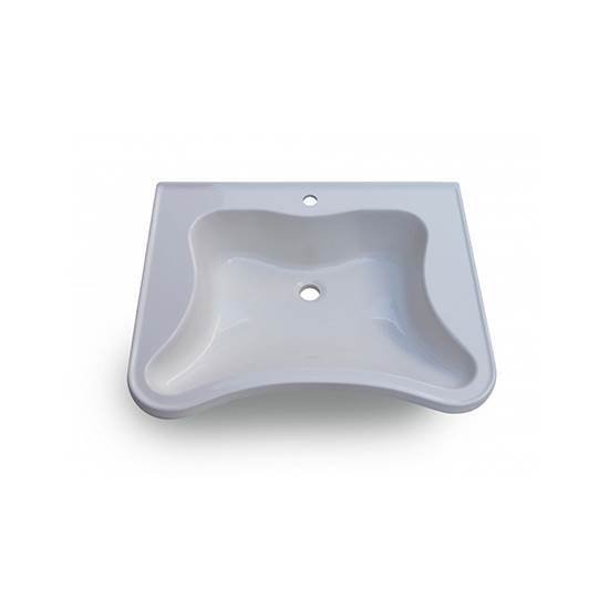Imagen de Lavatorio discapacitados ACCECO seguridad blanco AS-555 con mens.