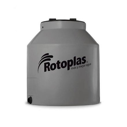 Imagen de Tanque domiciliario ROTOPLAS gris plata 400 lts. sin accesorios