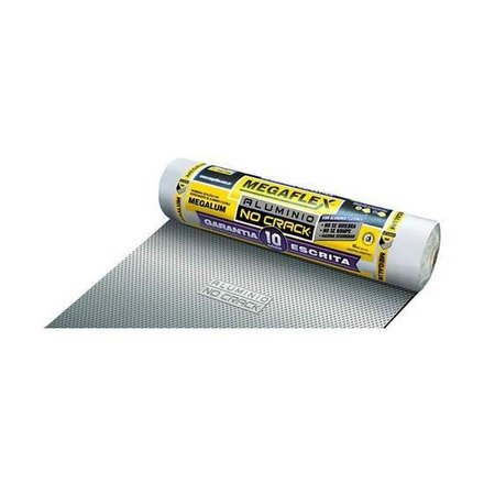 Imagen de Rollo 10 m2 membrana con aluminio MEGAFLEX vip 4mm no crack-