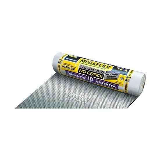 Imagen de Rollo 10 m2 membrana con aluminio MEGAFLEX vip 4mm no crack-