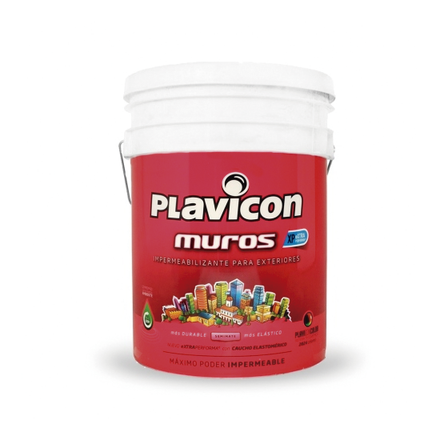 Imagen de Impermeabilizante muros XP blanco 25 kg. PLAVICON