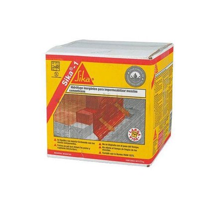 Imagen de Caja SIKA 1 x __20 kg. Hidrófugo líquido inorgánico