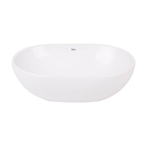 Imagen de Lavatorio ROCA Lea Oval 450x295 mm. apoyo blanco