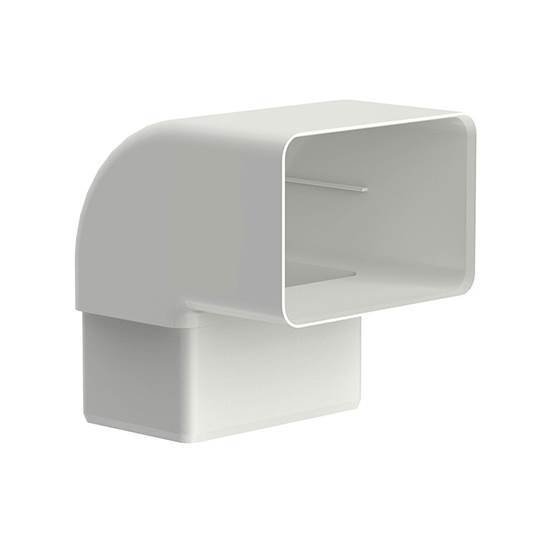 Imagen de Codo  canaleta PVC  Aquapluv Style 90º. TIGRE